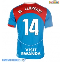 Camisa de time de futebol Atletico Madrid Marcos Llorente #14 Replicas 3º Equipamento Feminina 2025-26 Manga Curta